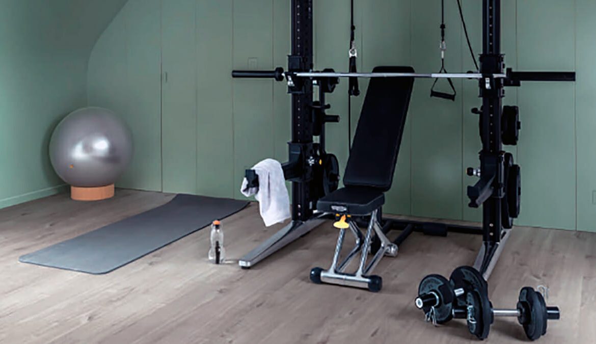 decoración gimnasio Quick-Step